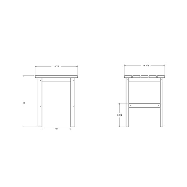 Three Posts™ Hartington Plastic/Resin Folding Adirondack Chair with